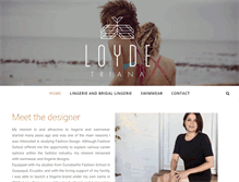 Tablet Screenshot of loydetriana.com